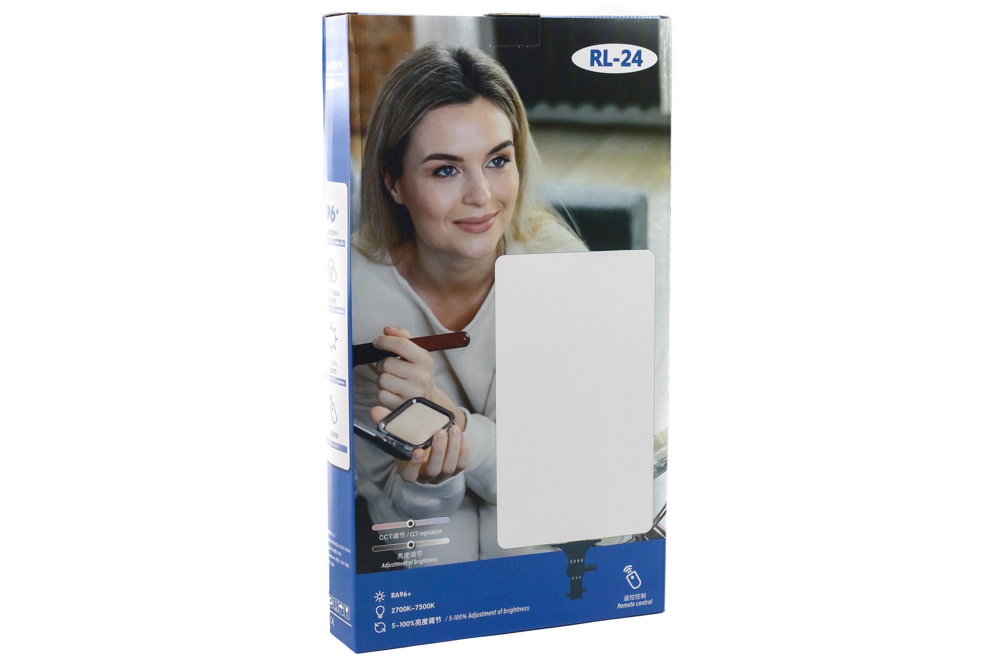 LED světlo Panel 56x28cm stmívatelné 2800-6500K Dálkové ovládání 